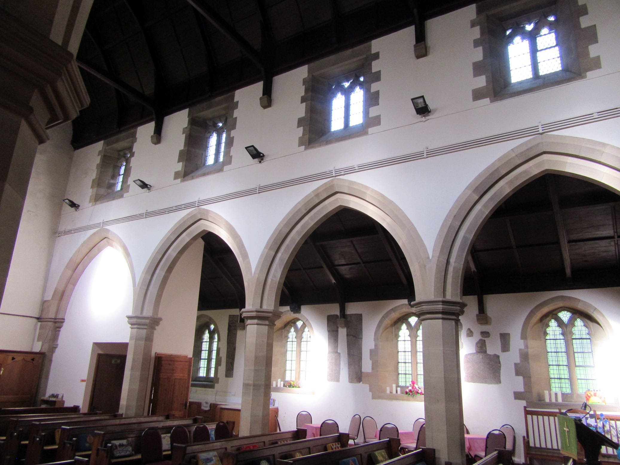 St Mary's Clerestory Windows North Aisle