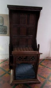 Bishop's Canopied Chair by Jacob Readshaw